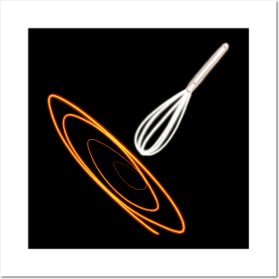 cook whisk Posters and Art